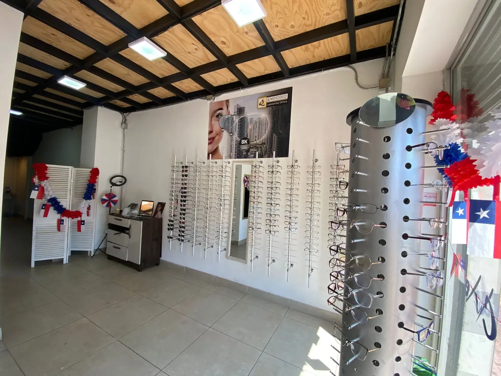 Foto del interior de la sucursal